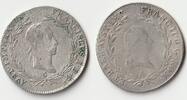 Österreich 2x 20 Kreuzer Franz II. und I. -