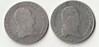 Österreich 2x Kronentaler 1794 M; 1797 B Franz II. ss 198,00 EUR  zzgl. 6,90 EUR Versand