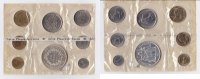 Frankreich KMS Frankreich Kursmünzensatz 1970 -Fleurs de coins-