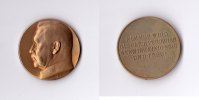 Deutsches Reich Bronzemedaille "Hindenburg - Nimmer wird das Reich vergehen..." -
