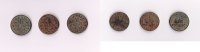 Deutsches Reich Deutsch-Ostafrika 3x 1 Heller Lot 3x 1 Heller div. Jahrgänge