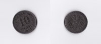 Ersatzmünzen des 1. Weltkriegs 10 Pfennig 10 Pfennig 1922 G, Ersatzmünzen des 1. Weltkriegs