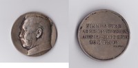 Weimarer Republik MEDAILLE-HINDENBURG -NIMMER WIRD DAS REICH VERGEHEN...- -
