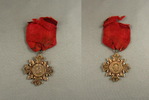 Vatikan VATIKAN EHRENKREUZ 1888 Leo XIII. am Band -