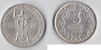 Weimarer Republik 3 Reichsmark 3 Reichsmark Weimarer Republik 1925 A Rheinlande