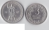 Weimarer Republik 3 Reichsmark 3 Reichsmark Weimarer Republik 1925 A Rheinlande
