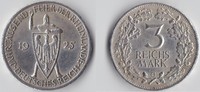 Weimarer Republik 3 Reichsmark 3 Reichsmark Weimarer Republik 1925 G Rheinlande