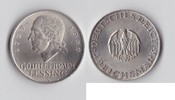 Weimarer Republik 3 Reichsmark 3 Reichsmark Weimarer Republik 1929 A Lessing