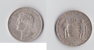 Sachsen Taler Sachsen Ausbeutetaler 1866 B Johann