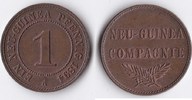 Deutsch-Neuguinea, Kaiserreich 1 Pfennig Deutsch-Neuguinea 1 Pfennig 1894 A