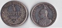 Deutsch-Ostafrika 1/4 Rupie