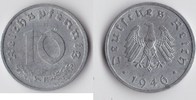 Deutschland - Alliierte Besetzung 10 Reichspfennig