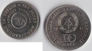 DDR 10 Mark Münze Berlin