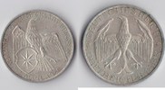 Deutsches Reich - Weimar 3 RM Waldeck