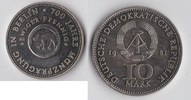 DDR 10 Mark Münzprägung Berlin