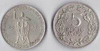 Deutsches Reich - Weimar 5 RM Rheinlande