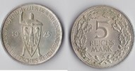 Deutsches Reich - Weimar 5 RM Rheinlande