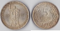 Deutsches Reich - Weimar 5 RM Rheinlande