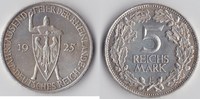 Deutsches Reich - Weimar 5 RM Rheinlande