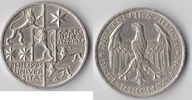 Deutsches Reich - Weimar 3 RM Marburg