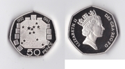 England 50 Pence Elizabeth II