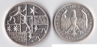 Deutsches Reich - Weimar 3 RM Marburg