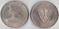 Deutsches Reich - Weimar 3 RM Rheinlandräumung