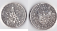 Deutsches Reich - Weimar 3 Reichsmark Vogelweide