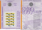 BRD 10 DM Numisblatt 2/2000 Expo