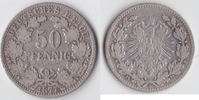 Deutsches Reich 50 Pfennig Kursmünze