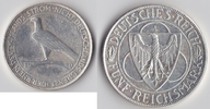 Deutsches Reich - Weimar 5 RM Rheinlandräumung