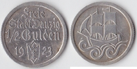 Danzig 1/2 Gulden Kursmünze