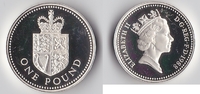 England 1 Pound Elizabeth II