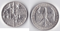 Deutsches Reich, Weimar 3 Reichsmark -Marburg- -