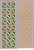 Französische Zone 24x 10Pf Teilbogen mit Eckrand allg. Ausgabe -