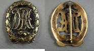 Deutsches Reich, Weimar Sportabzeichen DRA (Deutscher Reichsausschuss für Leibesübungen) in Bronze -