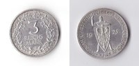 Weimar 3 RM 3 Reichsmark 1925 G