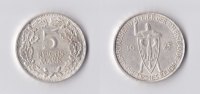 Weimar 5 RM 5 Reichsmark 1925 D Rheinlande