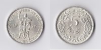 Weimar 5 RM 5 Reichsmark 1925 D Rheinlande