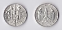 Weimar 3 Reichsmark 3 Reichsmark 1927 A Marburg