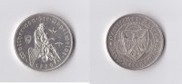 Weimarer Republik 3 RM 3 Reichsmark 1930 G Vogelweide