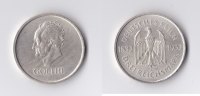 Weimarer Republik 3 RM 3 Reichsmark 1932 A Goethe