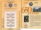 BRD 10 Euro Numisblatt 4/2006 Städtehanse -