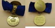 Deutsches Reich Knopfloch-Miniaturabzeichen Landwehr Dienstauszeichnung 2.Klasse 1913 -