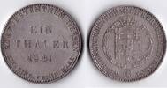 Hessen-Kassel, Altdeutschland Taler Wilhelm II.u.Friedrich Wilhelm 1831-1847 -