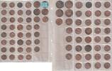 Lot 42x kleine Kupfermedaillen, Olympiade, Künstler, Persönlichkeiten,.... -