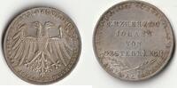 Frankfurt, Stadt Doppelgulden 1848 Gedenkdoppelgulden vz+ 245,00 EUR  zzgl. 6,90 EUR Versand