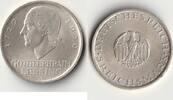 Weimarer Republik 5 RM 1929 A Lessing vz-st 175,00 EUR  zzgl. 6,90 EUR Versand