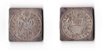 Ulm Guldenklippe ULM Guldenklippe - Belagerungsklippe 1704 Silber