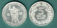 Weimarer Republik 5 Reichsmark Rheinlande